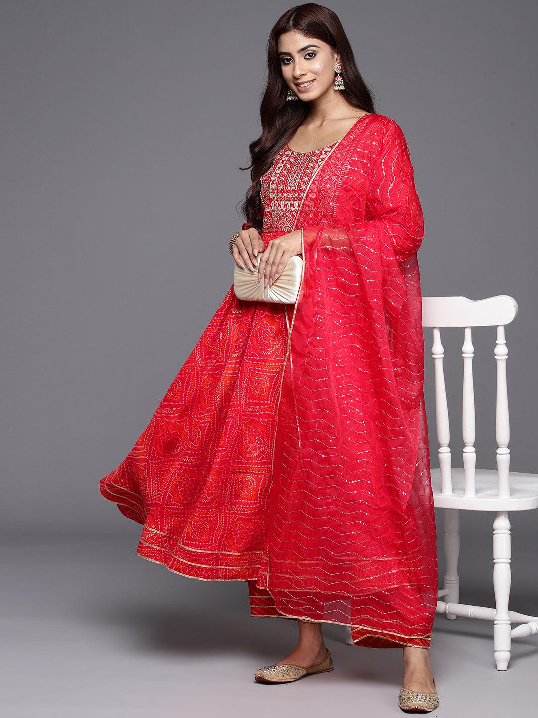 Bandhani suits online shopping best sale