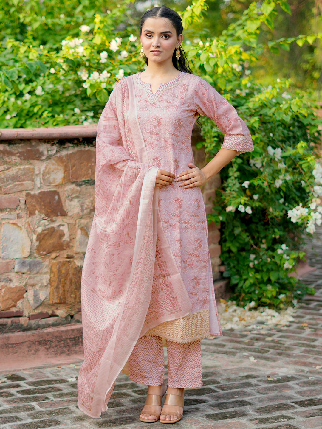 Ethnic Wear Cotton Punjabi Suits for Women ShopLibas