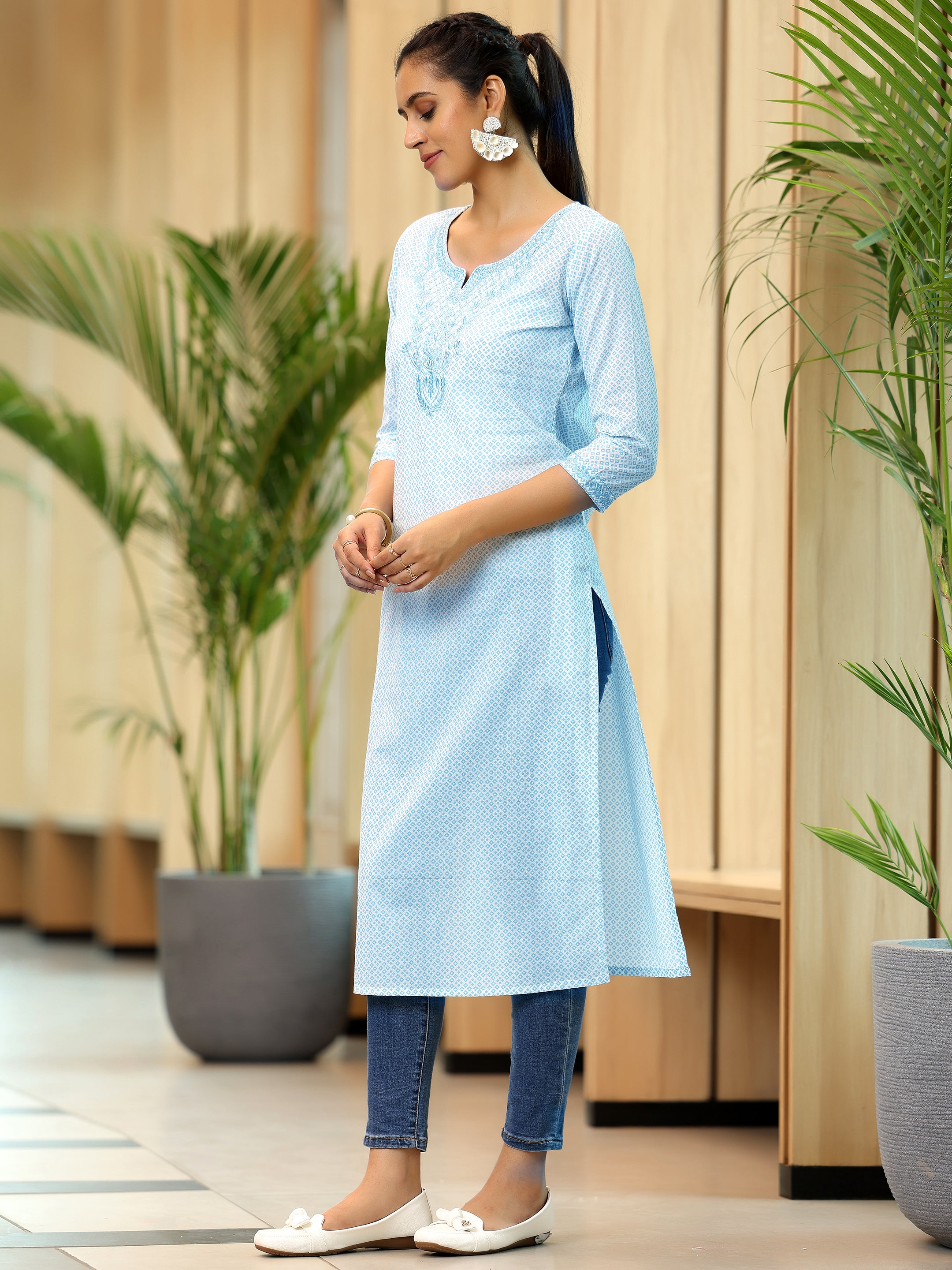 Bandhani kurtis best sale