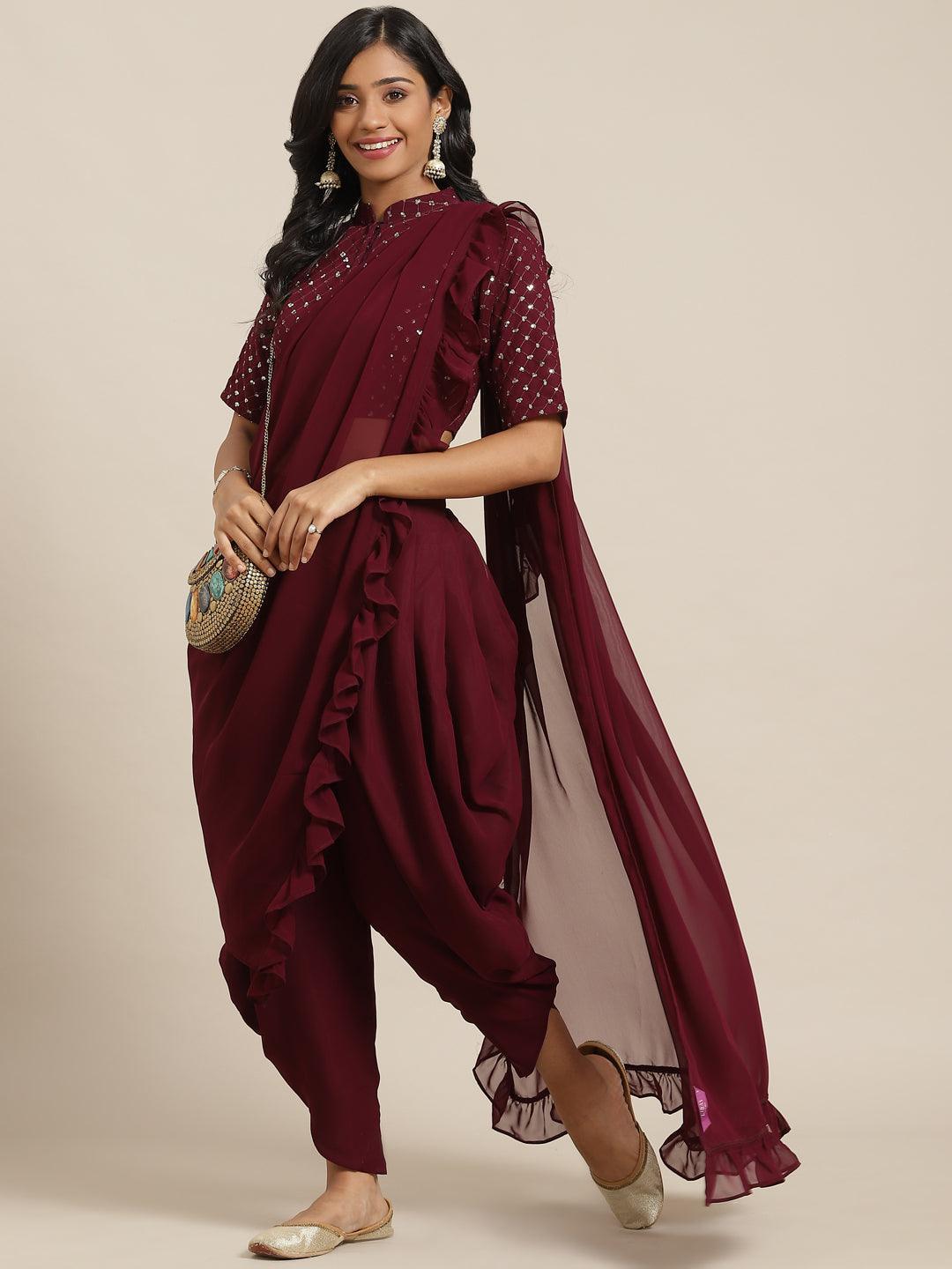 Online dhoti saree best sale