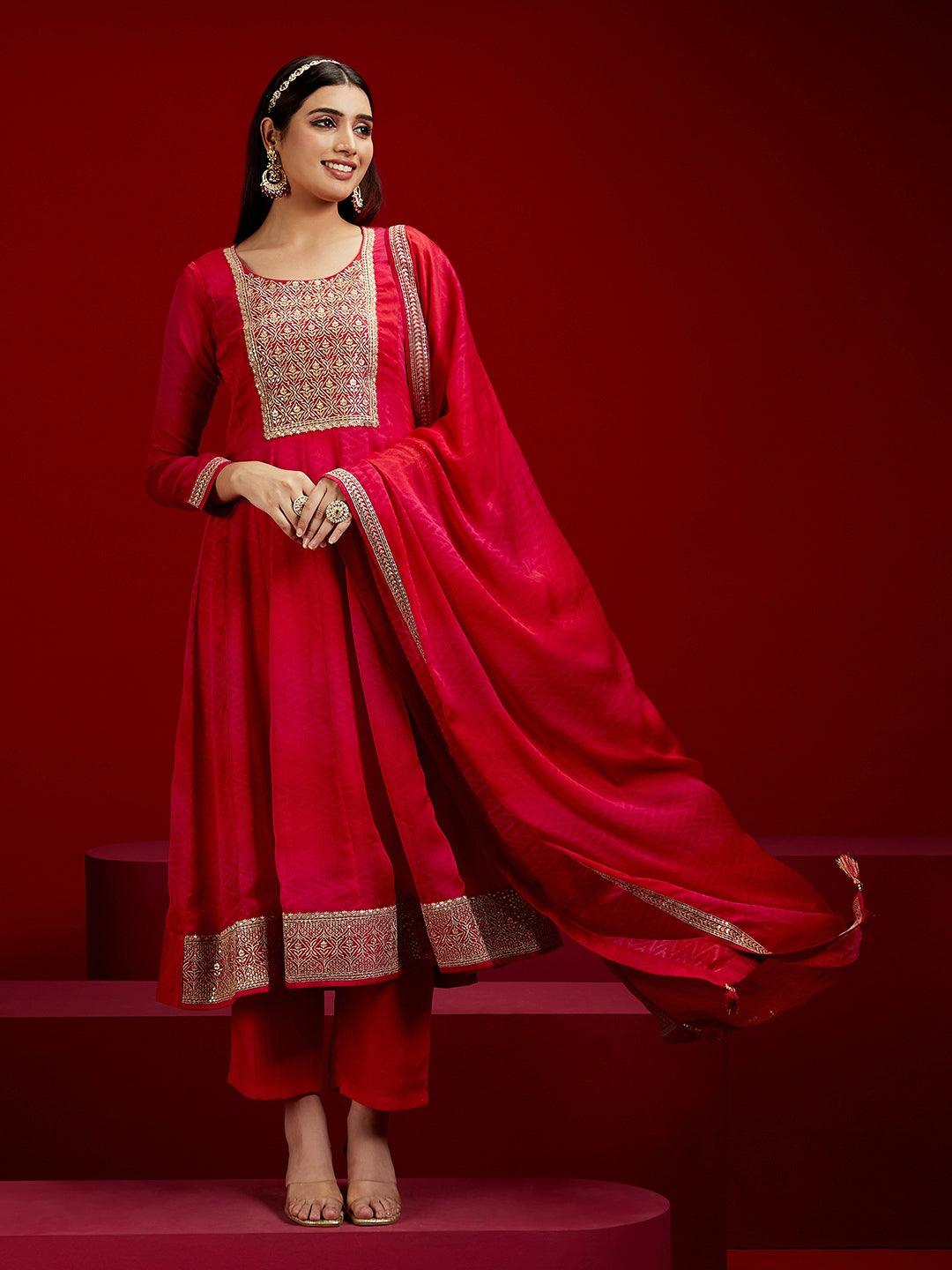 Anarkali kurta for wedding best sale