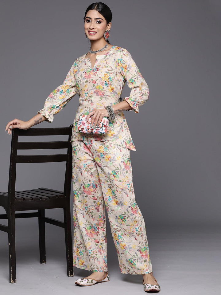 Multi Printed Cotton Co-Ords - ShopLibas