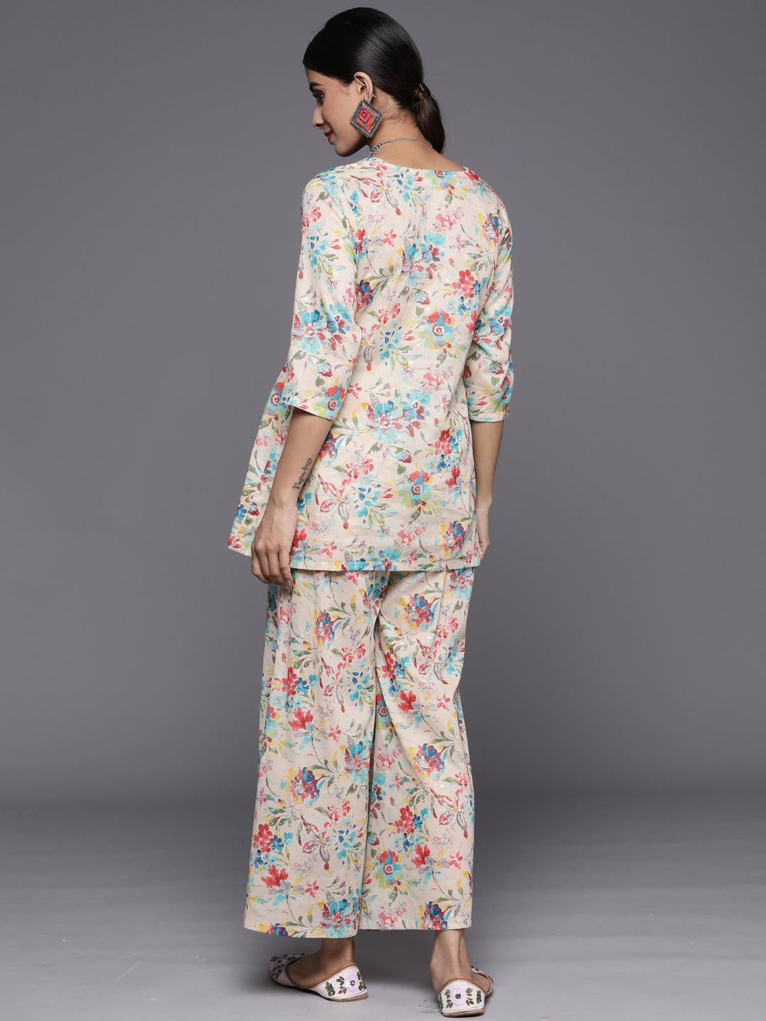 Multi Printed Cotton Co-Ords - ShopLibas